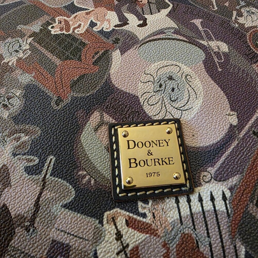 Disney Dooney & Bourke Haunted Mansion Tote NWT - Madame Leota Ghost Toile Bag - Picture 3 of 16